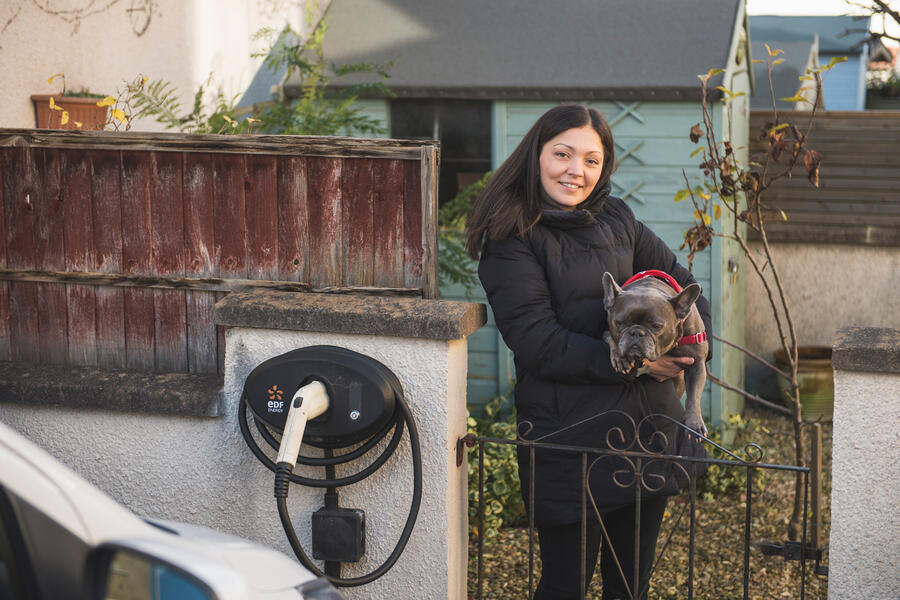 Good neighbours an EV charging solution for owners with no