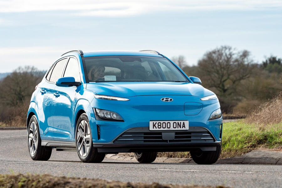 Hyundai Kona Electric Ultimate 64kWh 2021 UK first drive Autocar