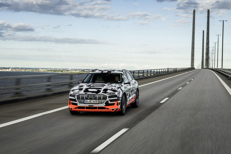 First Ride Audi E Tron 2018 Prototype Autocar
