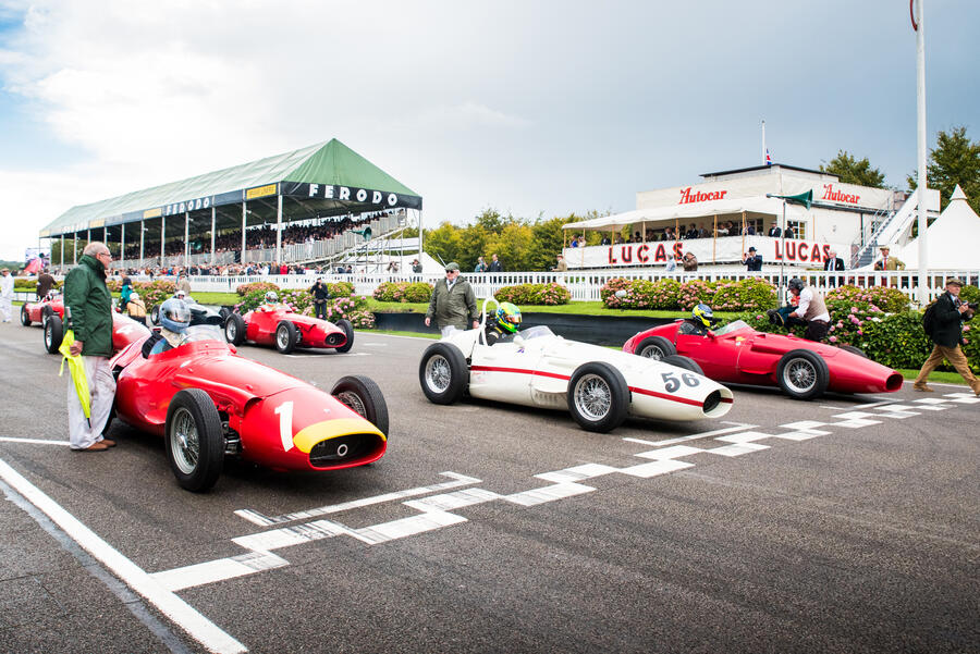 Rolls Royce's electric go-kart takes on Goodwood Motor Circuit