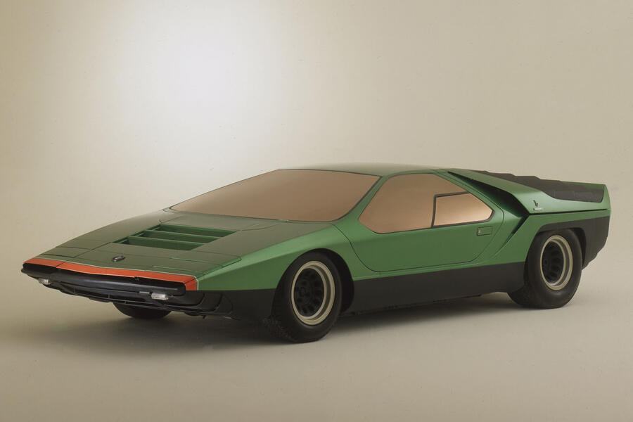 1968 Alfa Romeo Carabo concept â€“ front quarter