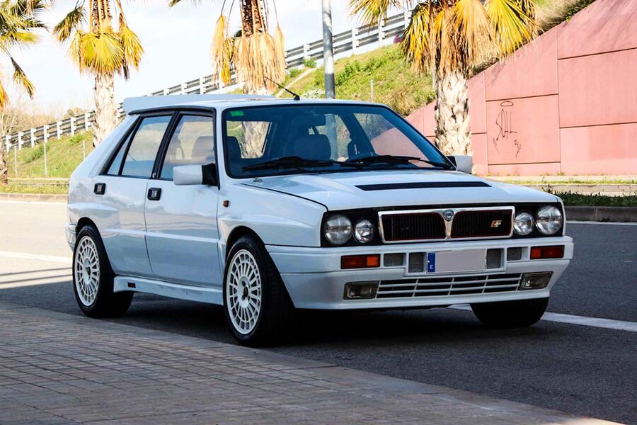 1989 Lancia delta hf integrale used front three quarter