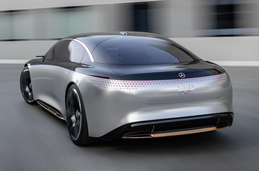 New Mercedes Benz Vision EQS concept is 470bhp luxury EV Autocar