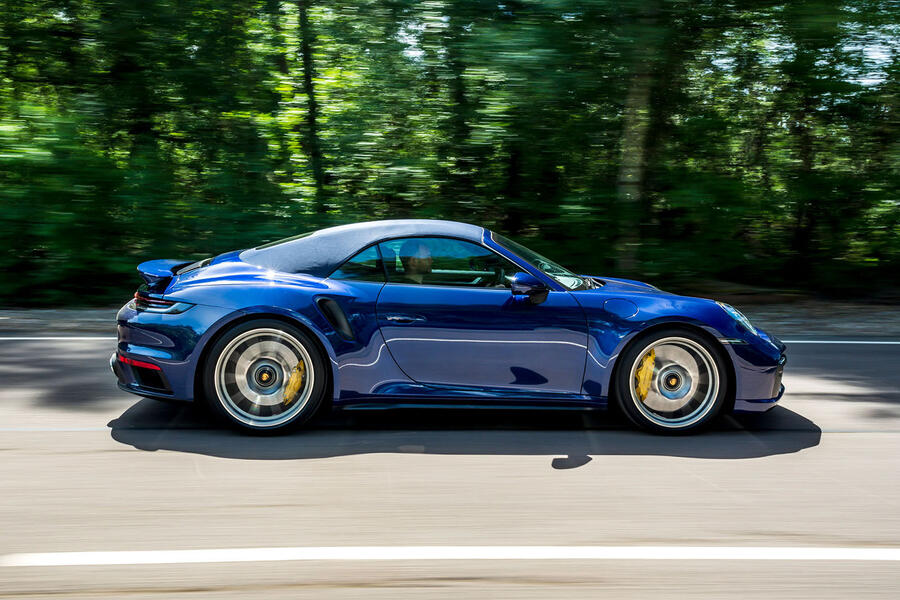 2 Porsche 911 turbo s cabriolet 2020 uk fd hero side