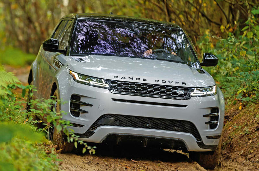 Range Rover Evoque Colour Chart