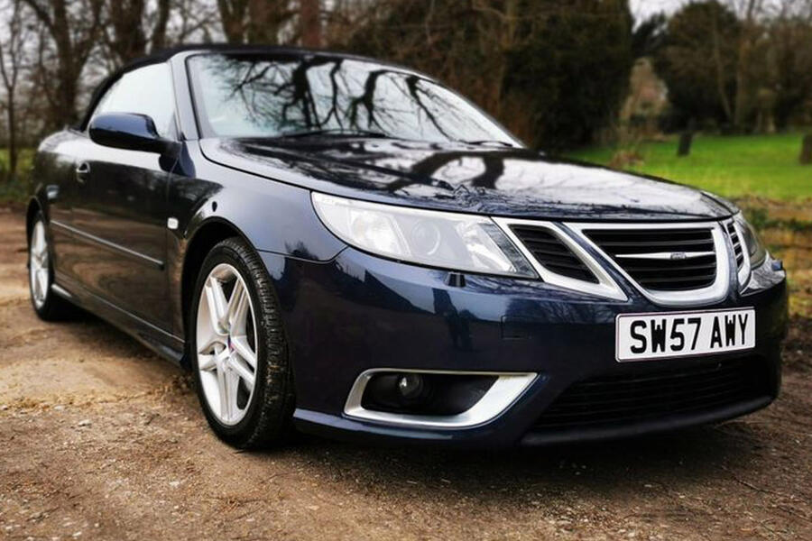 2 Saab 9 3 static front