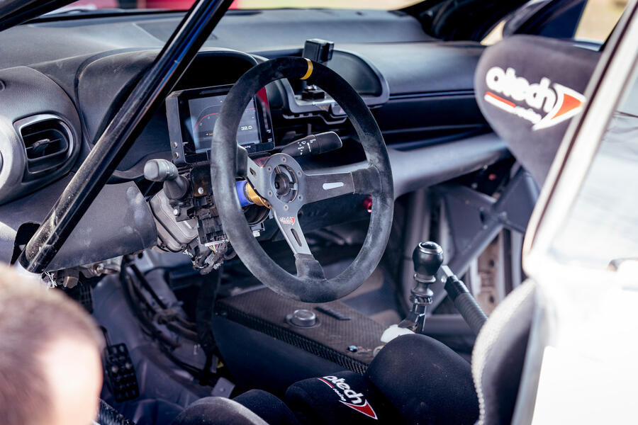 2 Toyota gazoo racing gr yari iberian cup dashboard
