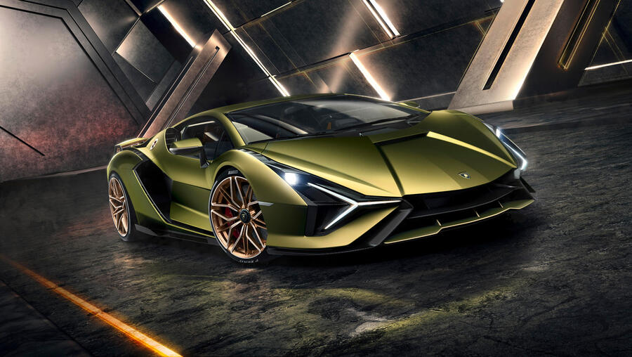 20 Lamborghini sian front