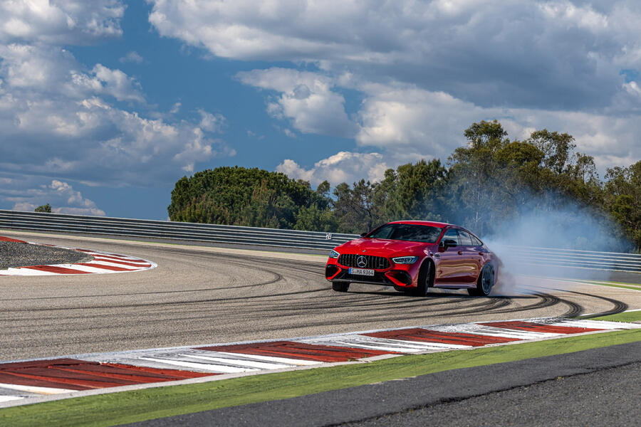 20 Mercedes amg gt63s e 2022 review drift 0