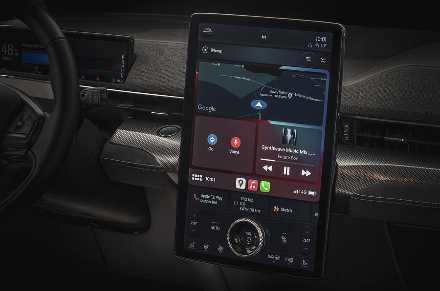 Mustang mach shop e apple carplay