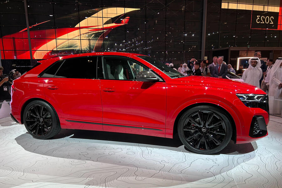 New 2025 Audi SQ8 makes public debut at Qatar motor show Automoto Hub
