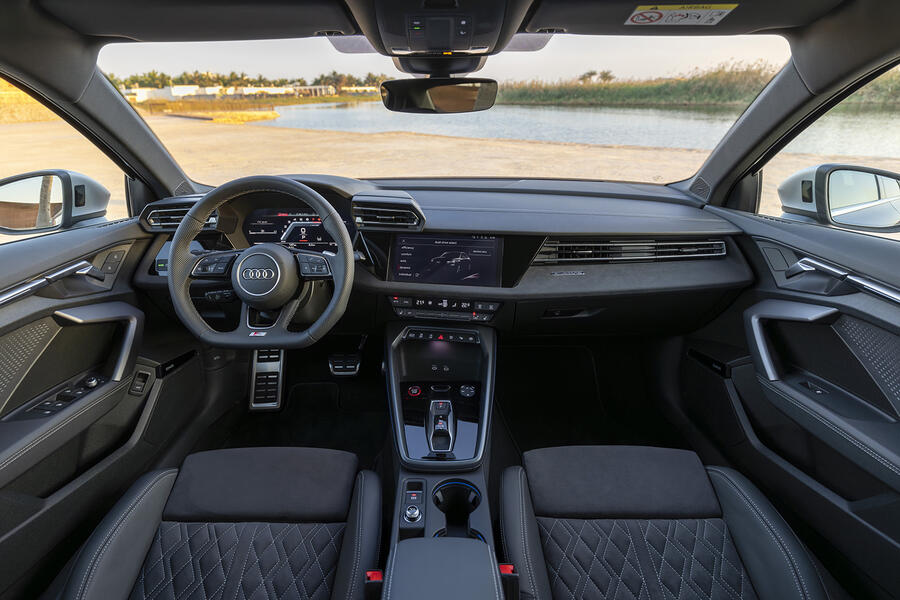 2024 audi audi s3 saloon front cabin