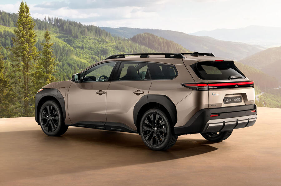 2025 bz4x touring rear