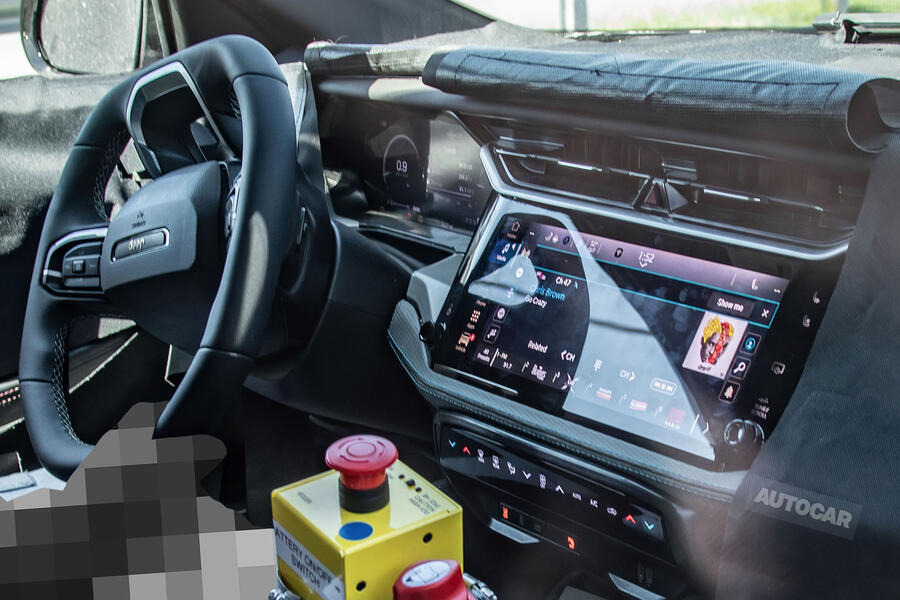 2026 Jeep Cherokee dashboard, camouflaged