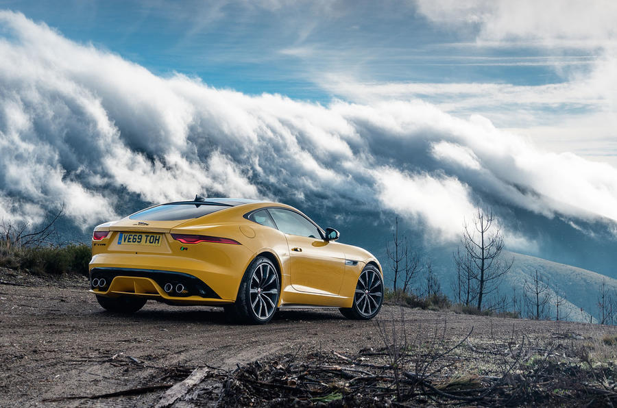 21 Jaguar f type coupe 2020 fd static rear