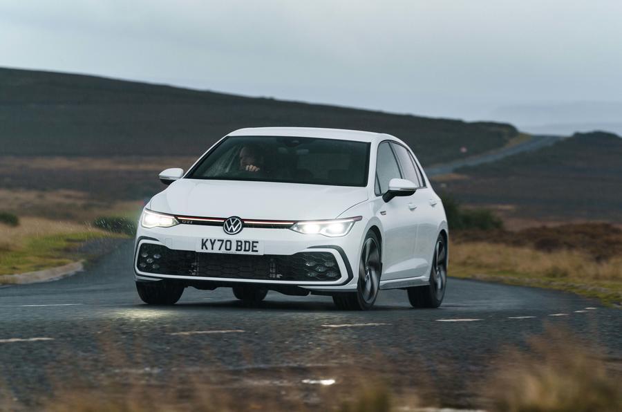 Volkswagen Golf GTI front cornering 2020