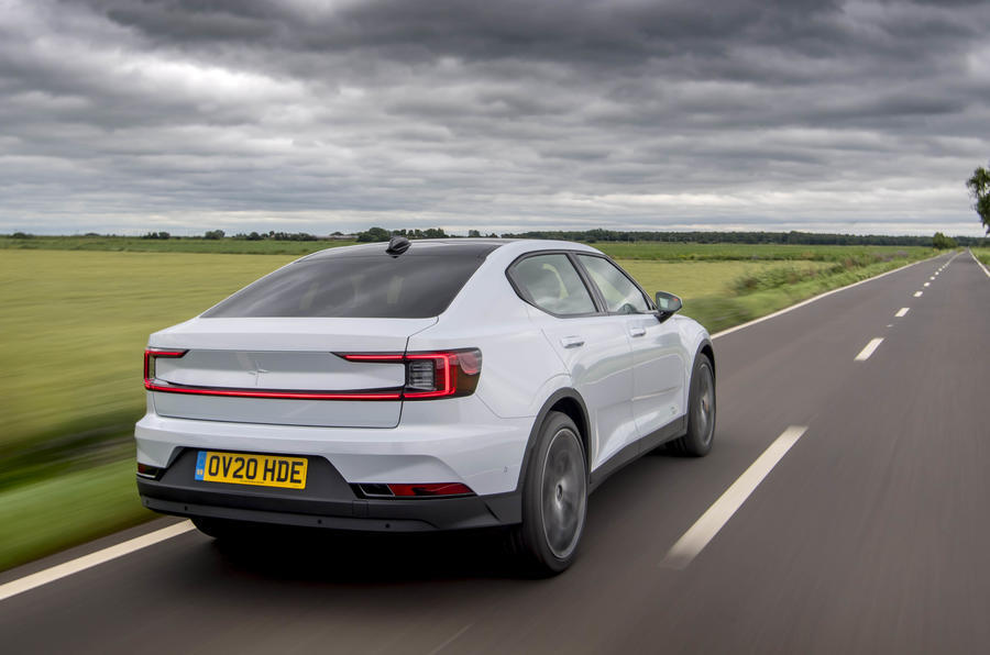 3 Polestar 2 2020 rt hero rear