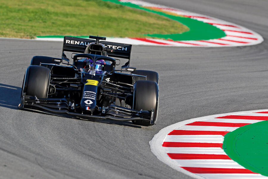 3 Renault 2020 testing