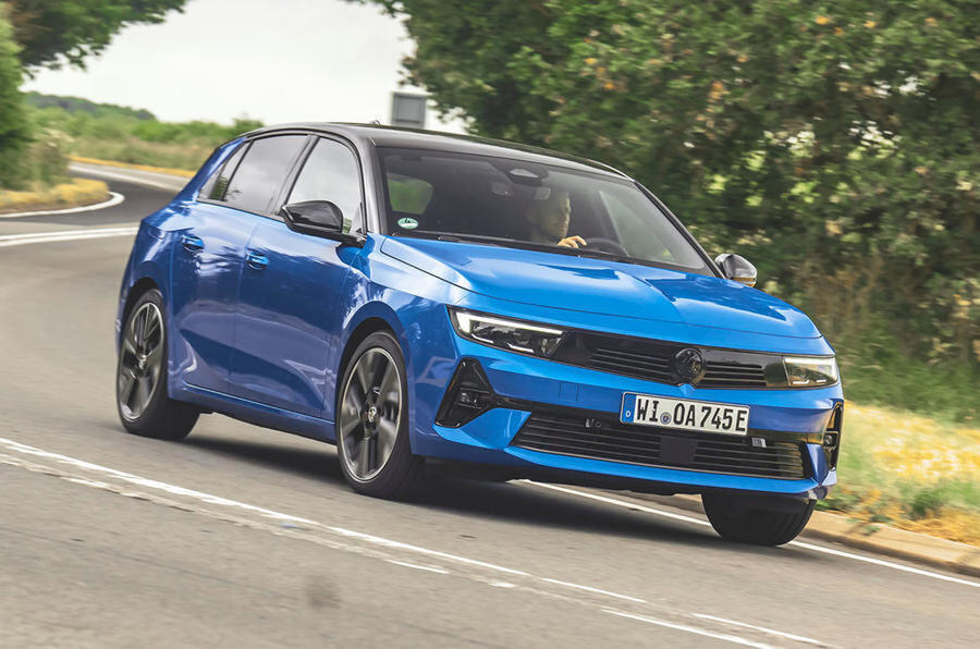 3 Vauxhall astra electric top 10