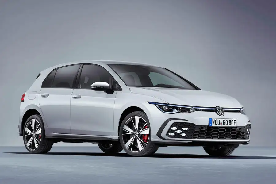 3 Volkswagen golf gte 2020 stationary side