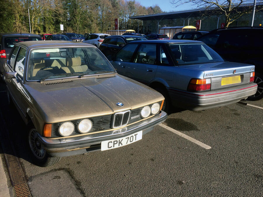 4 Bmw 320 static front
