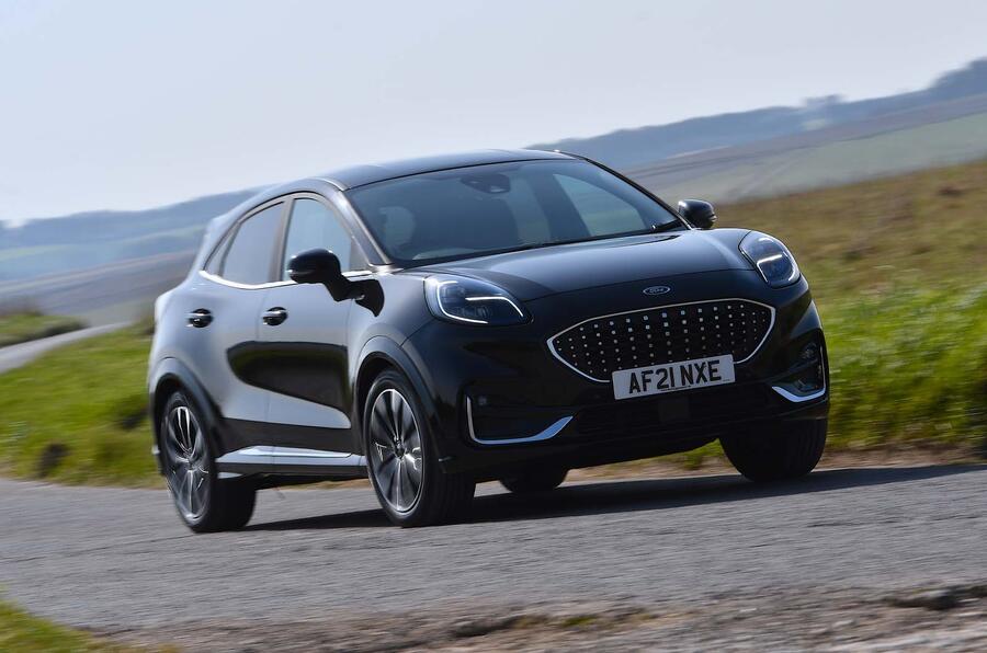 4 Ford puma 2022 front quarter tracking