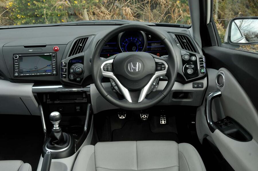 4 Honda crz 2010 dashboard