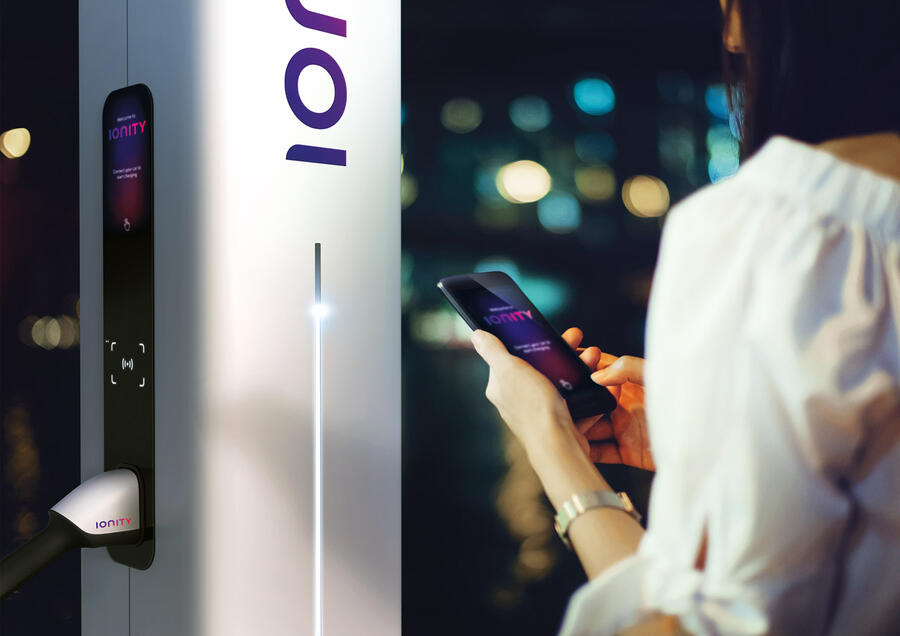 4 Ionity charging station