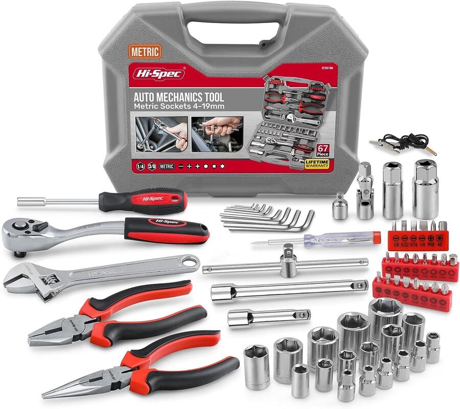 110 Pcs Professional Car Tool Set Household Combo Tools Kit