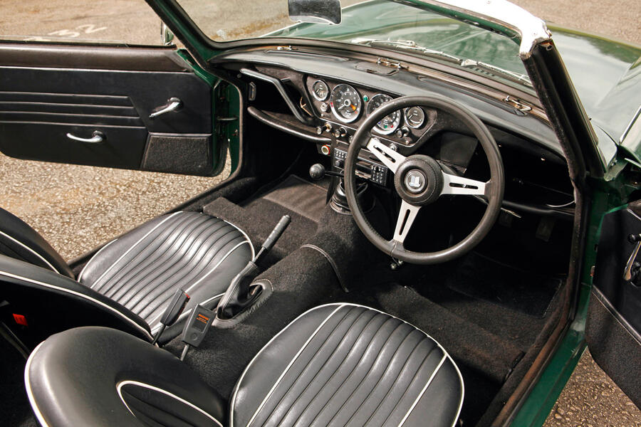 4 Triumph spitfire interior