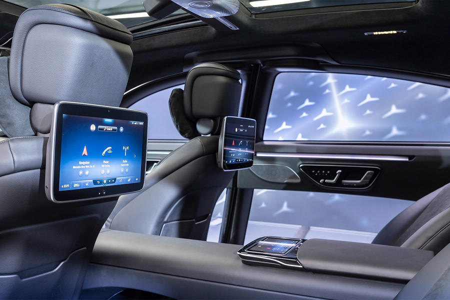 aria-label="40 mercedes benz user experience infotainment system"