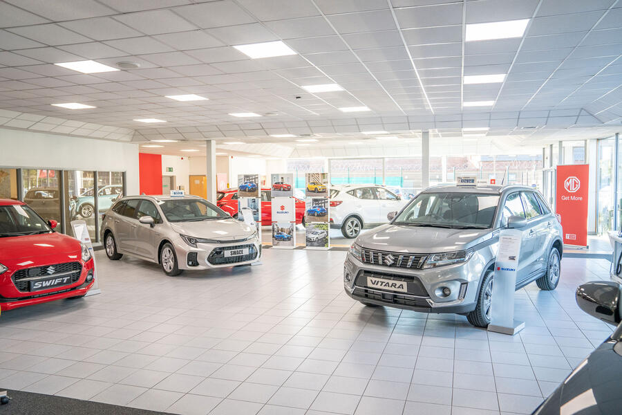 5881 Suzukiandmervynstewartltdopennewbangorshowroom