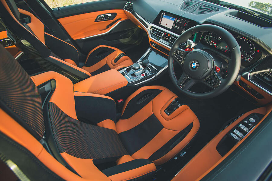 7 Bmw m3 xdrive 2021 uk first drive review dashboard