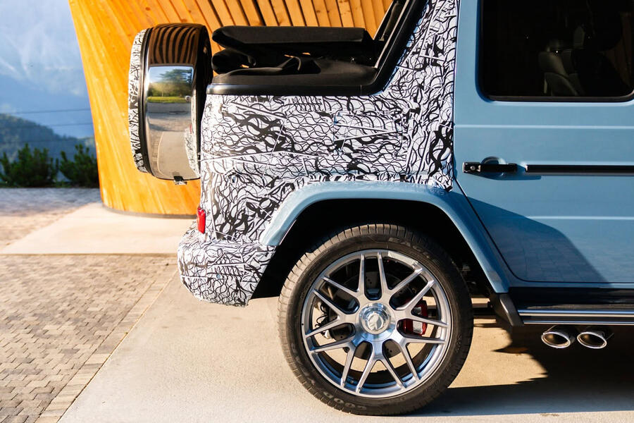Mercedes G-Class Cabriolet &ndash; rear wheel
