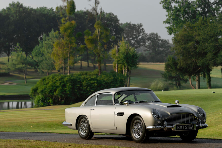 aria-label="78 aston martin db5 goldfinger road test 2021 static front"