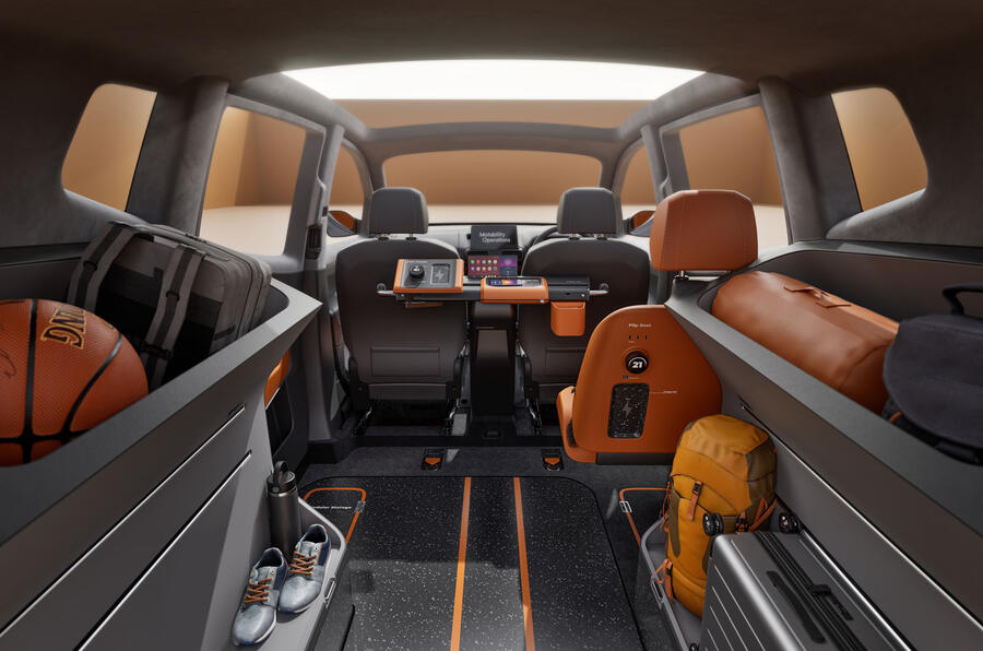 Callum wheelchair accessible EV eVita interior