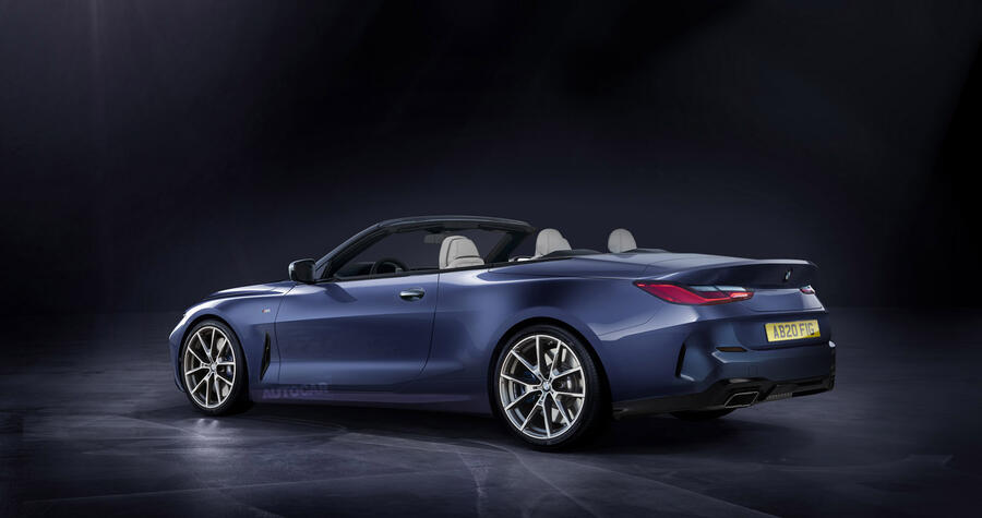 aria-label="8 bmw 4 series cabriolet render 2020 static rear"