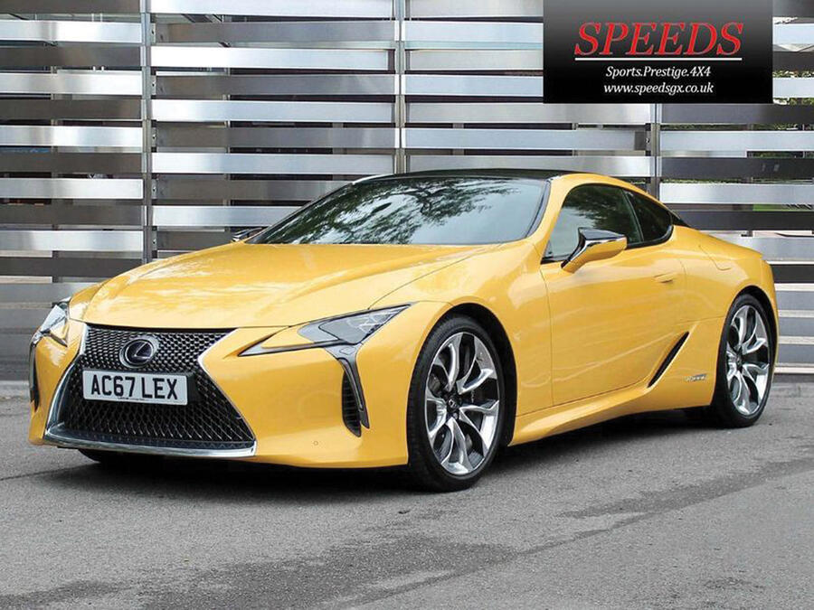 8 Lexus lc 500h static front
