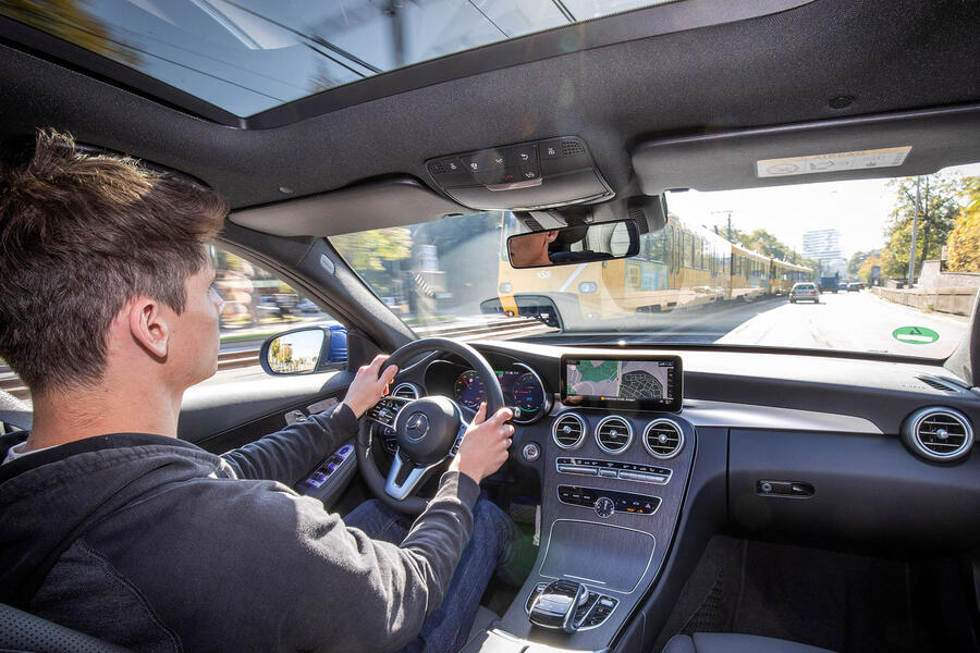 Mercedes Benz C Class Estate C300de 2018 Review Autocar