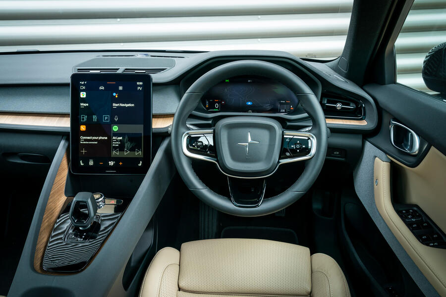 Polestar shop 2 cockpit