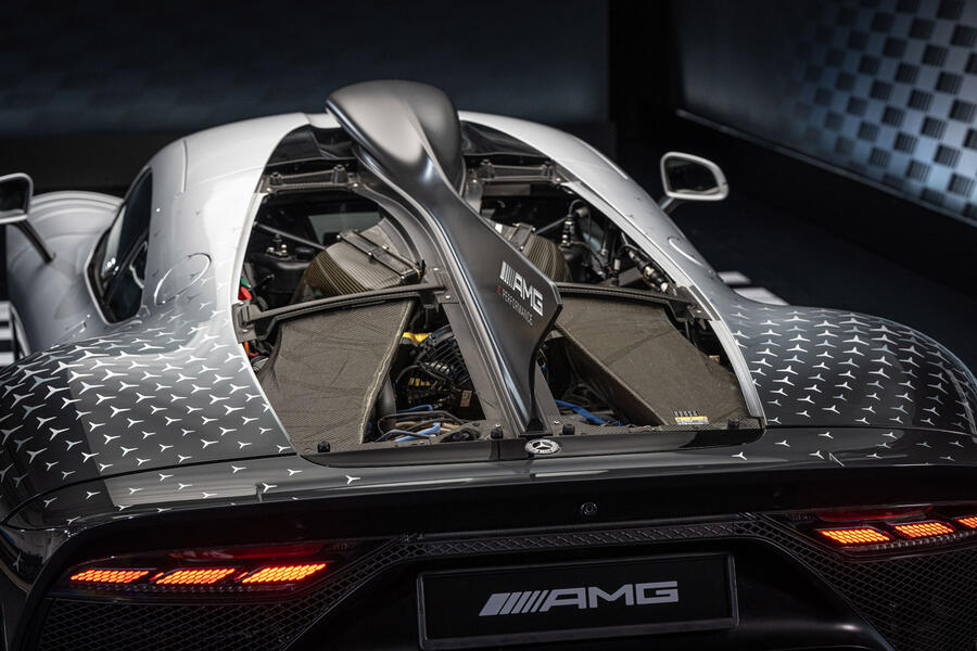 85 Mercedes amg one engine