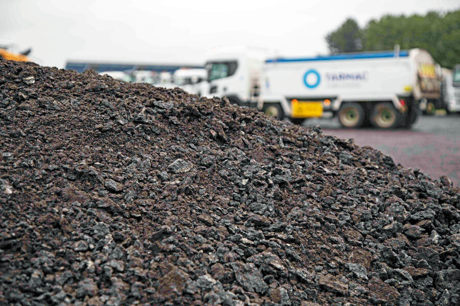86 Tarmac at silverstone aggregates