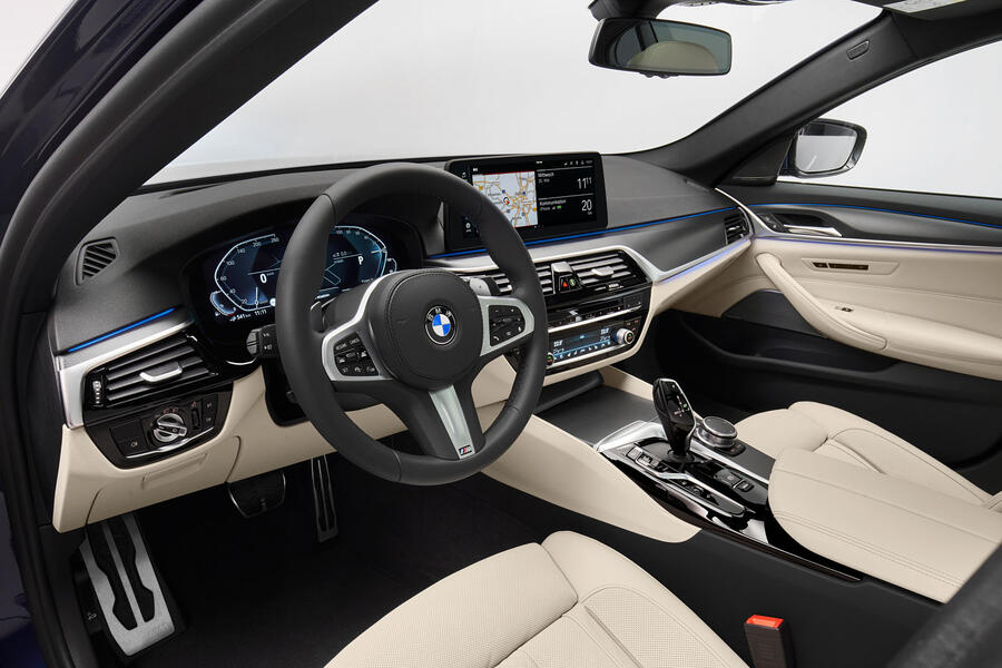 aria-label="87 bmw 540i 2020 facelift official interior"