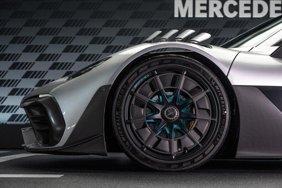 87 Mercedes amg one wheels
