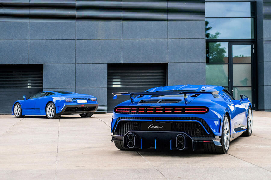 88 Bugatti centodieci bugatti eb110 gt rear quarter