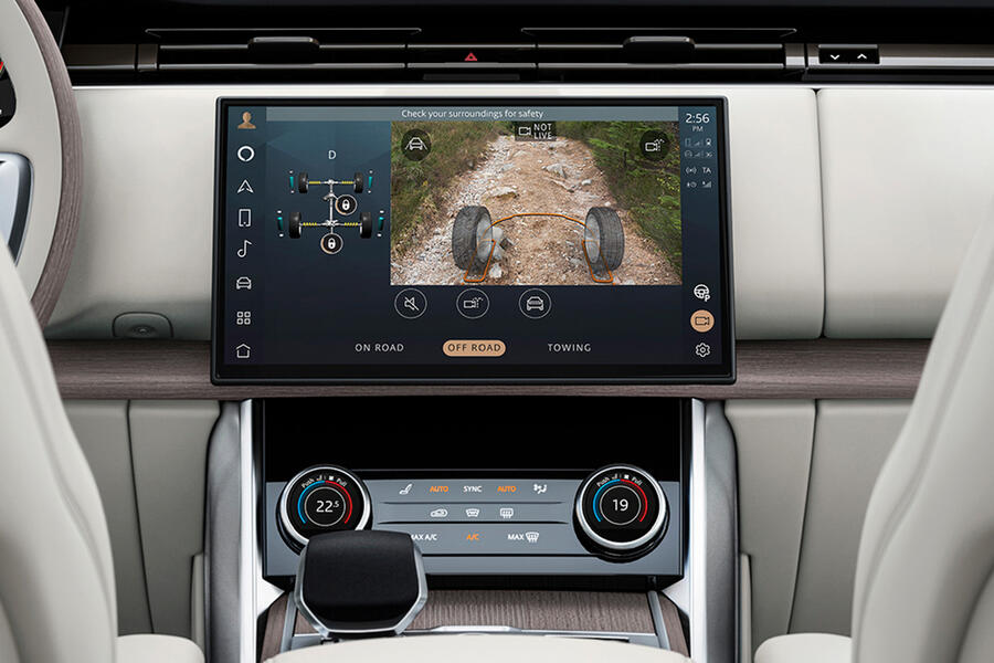 2022款新Range Rover 首次亮相加州车展