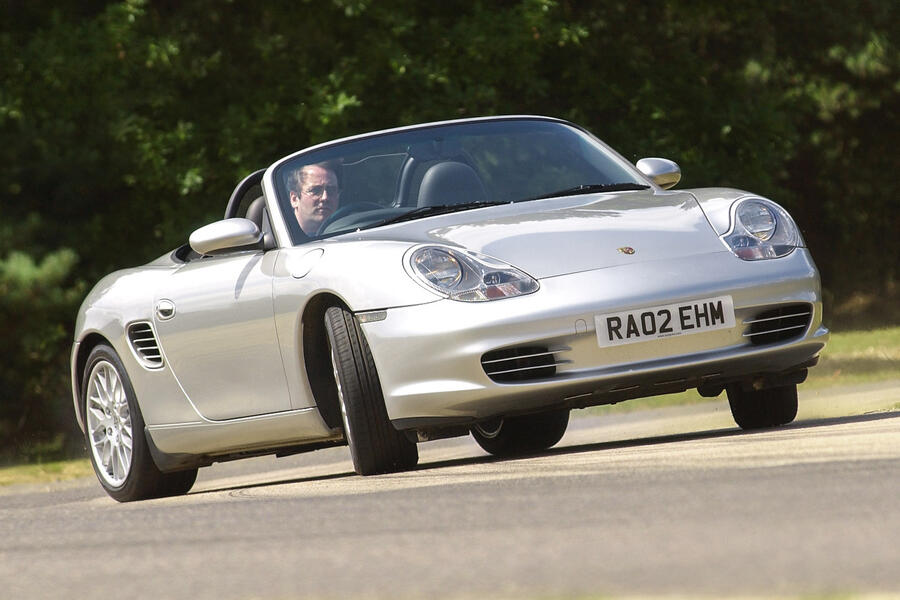 89 Porsche boxster drifting