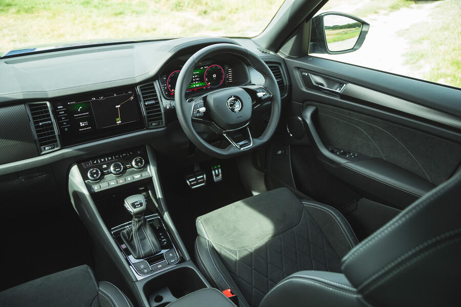 9 Skoda kodiaq sportline 2021 uk cabin