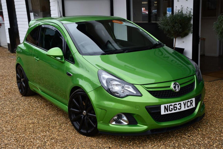 9 Vauxhall corsa front