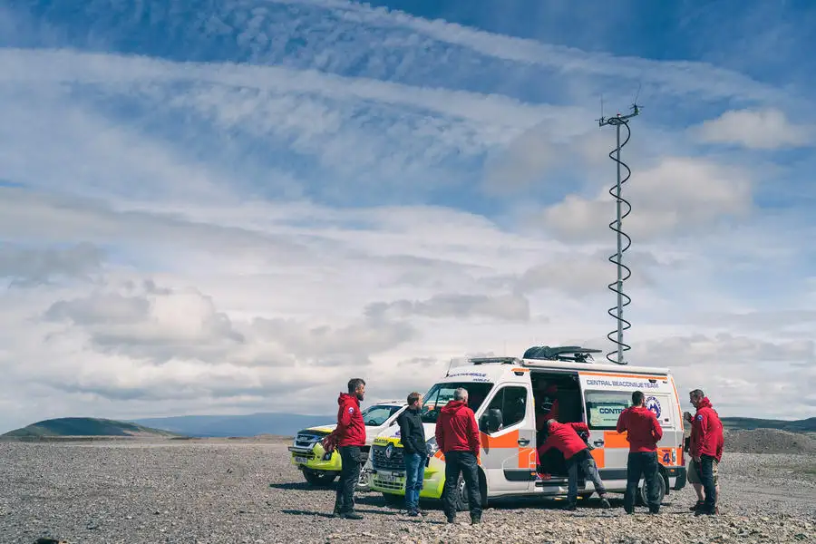 92 Central beacons mountain rescue van